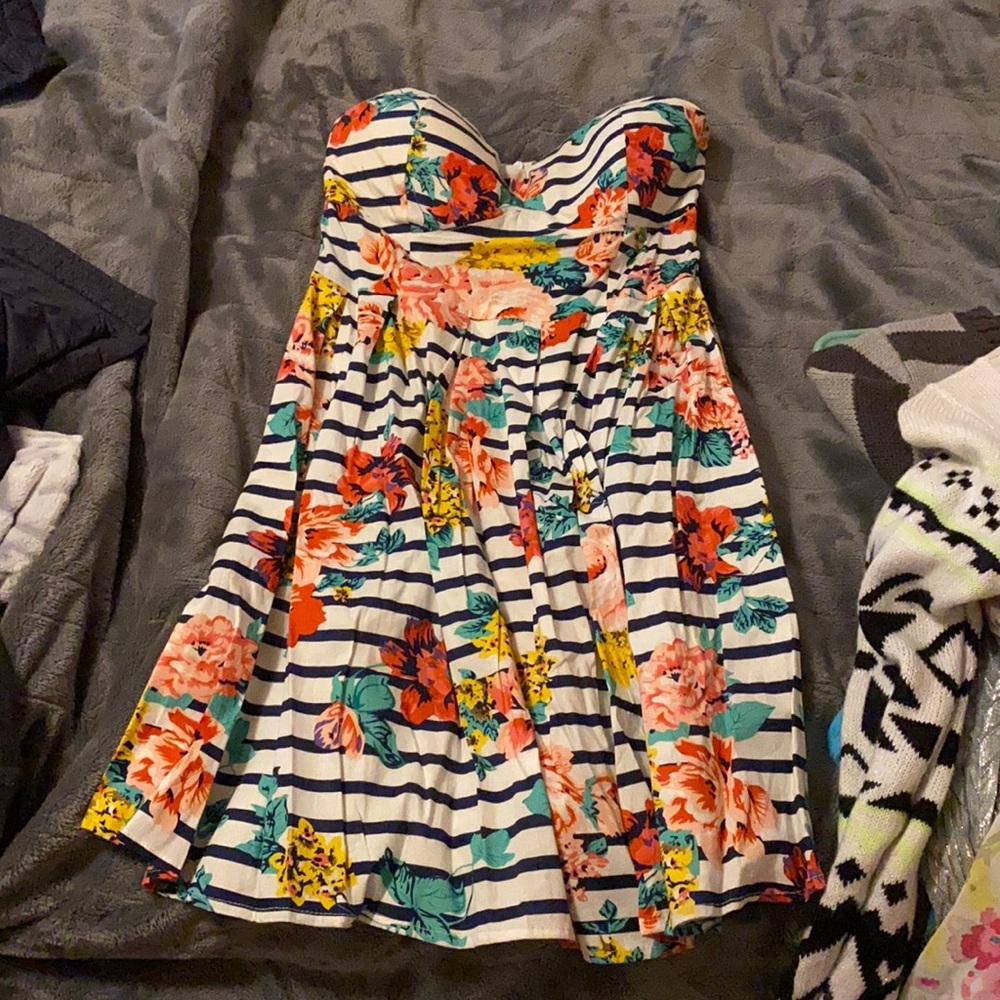 strapless sun dress, size medium